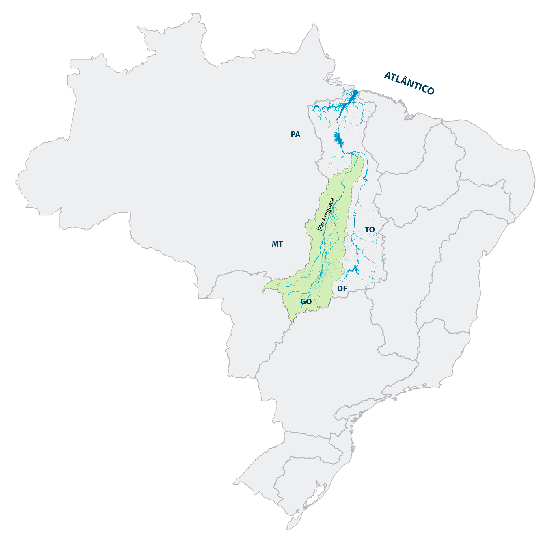 Mapa-Araguaia